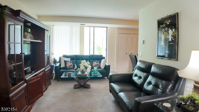 458 River Rd, Nutley Twp, NJ 07110 - living room featuring carpet