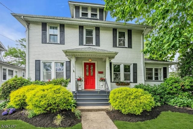 108 Retford Ave, Cranford Twp, NJ 07016 - view of american foursquare style home