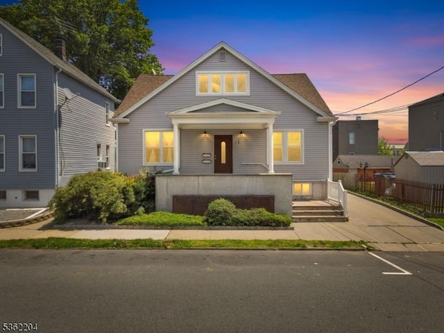 280 Highland Ave Unit 3, Kearny Town, NJ 07032 - view of front facade with covered porch
