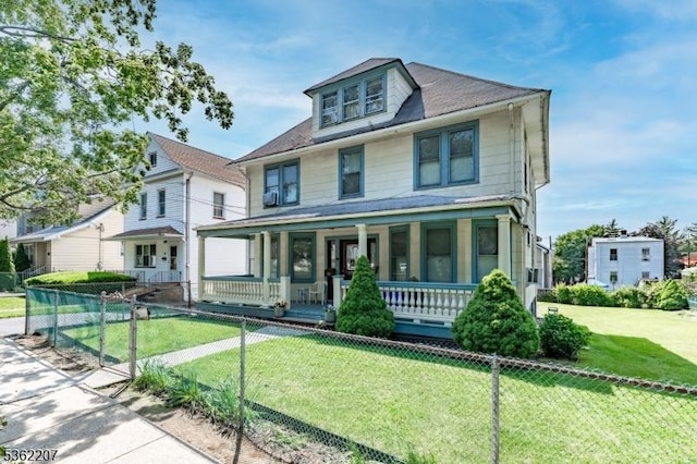 60 Ella St, Bloomfield Twp, NJ 07003 - traditional style home featuring a porch