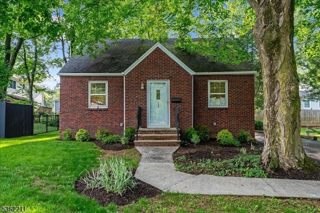 248 Knickerbocker Rd, Closter Boro, NJ 07624 - view of front facade with brick siding, entry steps, and a shingled roof