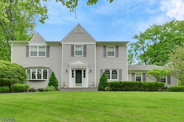 48 Kahdena Rd, Morris Twp, NJ 07960 - view of front facade featuring a front yard