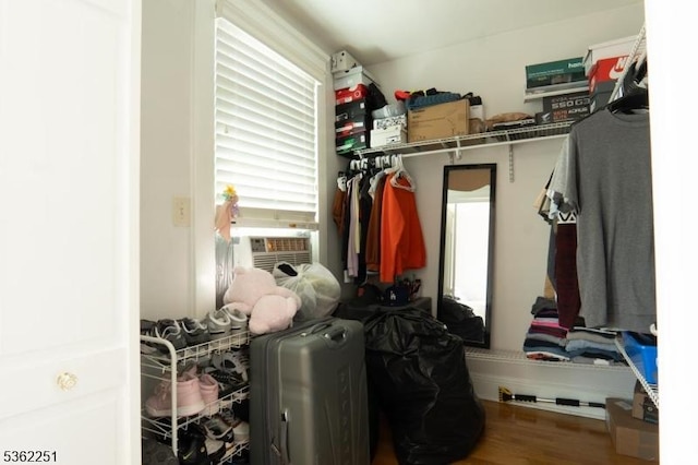 513 Maple Ave, Elizabeth City, NJ 07202 - spacious closet featuring wood finished floors