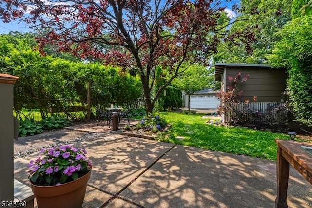 179 W Fairview Ave, South Orange Village Twp, NJ 07079 - view of patio featuring an outbuilding