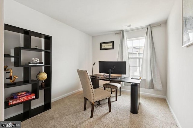 51 Peregrine Way, Burlington Twp, NJ 08016 - carpeted office space featuring baseboards