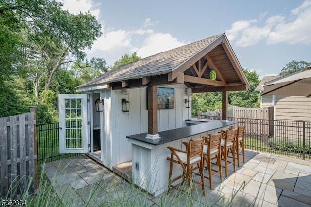 22 Hilltop Cir, Mendham Twp, NJ 07945 - view of patio