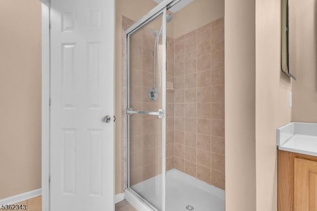 70 River Birch Cir, Montgomery Twp, NJ 08540 - full bathroom featuring a stall shower and vanity