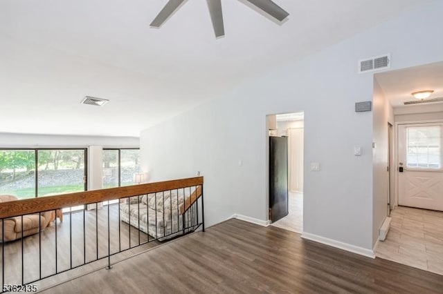 1 N Slope Unit 1, Union Twp, NJ 08809 - unfurnished room featuring wood finished floors, ceiling fan, and baseboards