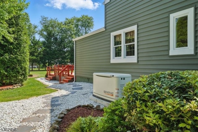 7 Claudia Rd, Hillsborough Twp, NJ 08844 - view of side of home with a wooden deck