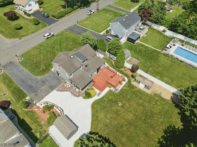 7 Claudia Rd, Hillsborough Twp, NJ 08844 - bird's eye view of a pool