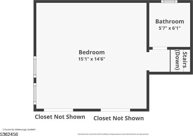 7 Claudia Rd, Hillsborough Twp, NJ 08844 - home floor plan