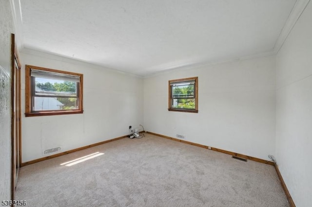 7 Claudia Rd, Hillsborough Twp, NJ 08844 - unfurnished room featuring crown molding, carpet floors, and baseboards
