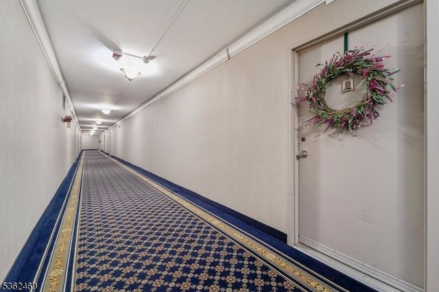 530 Valley Rd Unit 2D, Montclair Twp, NJ 07043 - hall with baseboards