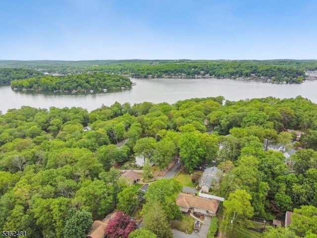 26 Bay View Rd, Hopatcong Boro, NJ 07843 - bird's eye view of a nearby body of water and a forest