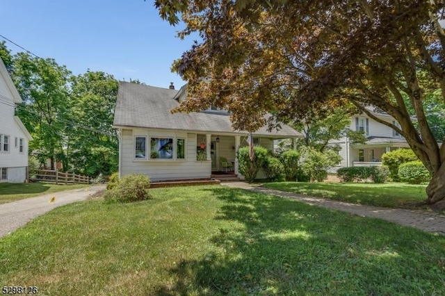 5 Hampton Rd, Mendham Boro, NJ 07945 - view of front of house with covered porch