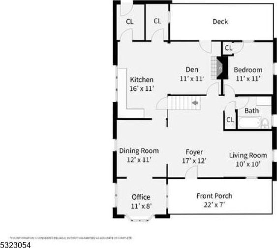 5 Hampton Rd, Mendham Boro, NJ 07945 - view of room layout