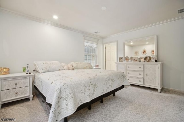59 Guy St, Dover Town, NJ 07801 - bedroom with carpet flooring, crown molding, recessed lighting, and baseboards