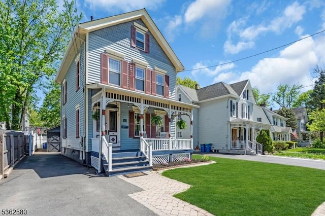 142 Westervelt Ave, North Plainfield Boro, NJ 07060 - victorian-style house with covered porch
