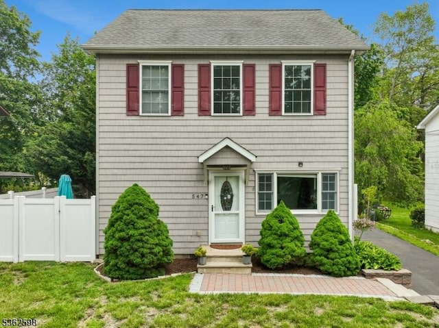 547 Logan Dr, Roxbury Twp, NJ 07850 - view of front of house with roof with shingles