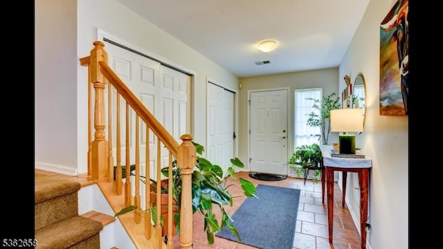 8 Clark Ct, Bernards Twp, NJ 07920 - entryway with stairway