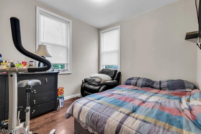 146 Williamson Ave, Hillside Twp, NJ 07205 - bedroom featuring wood finished floors and baseboards