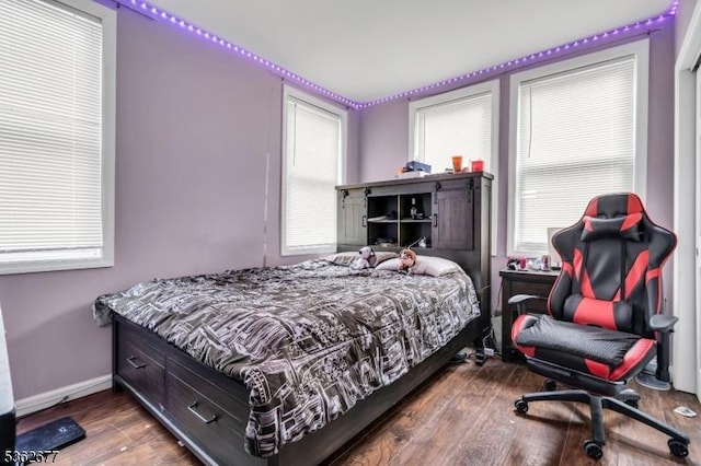 146 Williamson Ave, Hillside Twp, NJ 07205 - bedroom with wood finished floors and baseboards