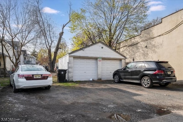141 Berckman St, Plainfield City, NJ 07062 - view of detached garage