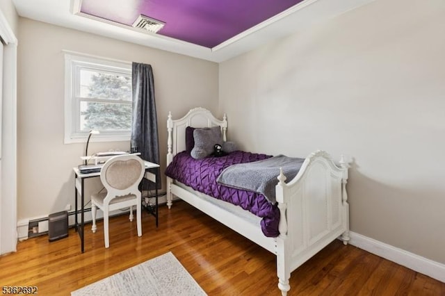 1589 Julian Ter, Union Twp, NJ 07083 - bedroom with wood finished floors and baseboard heating