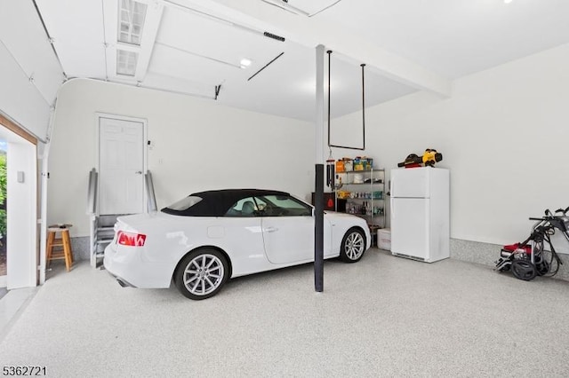 2 Skyview Dr, Sparta Twp, NJ 07871 - garage featuring freestanding refrigerator
