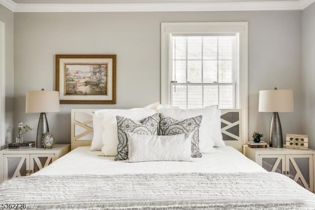 61 Joanna Way, Millburn Twp, NJ 07078 - bedroom featuring ornamental molding