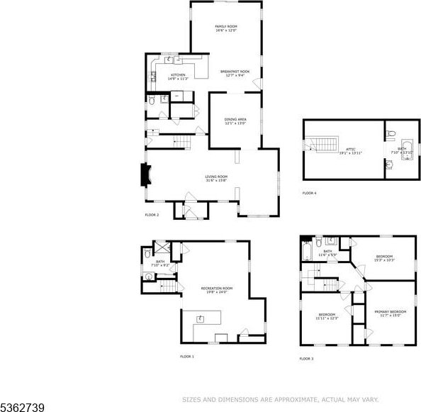 174 Garfield Pl, Maplewood Twp, NJ 07040 - floor plan / room layout