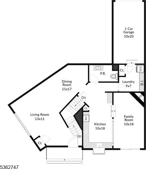 3607 Park Pl, Springfield Twp, NJ 07081 - view of floor plan / room layout