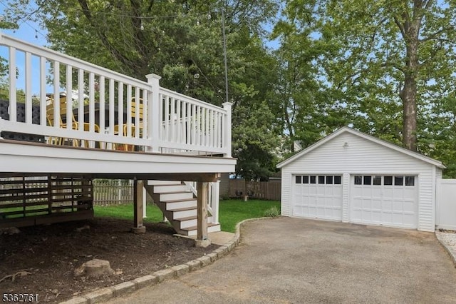 30 Hillcrest Ter, Verona Twp, NJ 07044 - view of detached garage