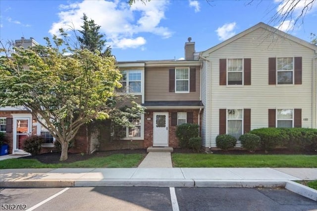 450 Saint Giles Ct, Franklin Twp, NJ 08873 - multi unit property with a chimney and uncovered parking