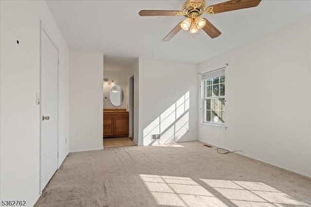 450 Saint Giles Ct, Franklin Twp, NJ 08873 - carpeted empty room with a ceiling fan