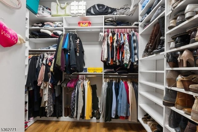 41 College Rd, Netcong Boro, NJ 07857 - spacious closet with wood finished floors