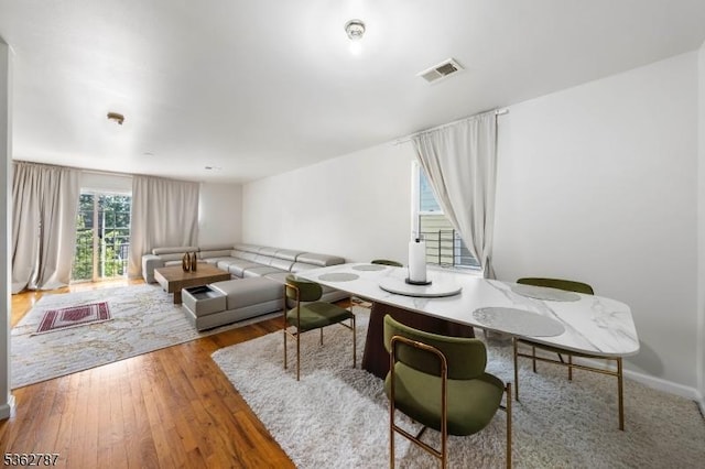 303-305 W Runyon St, Newark City, NJ 07108 - dining area featuring hardwood / wood-style flooring