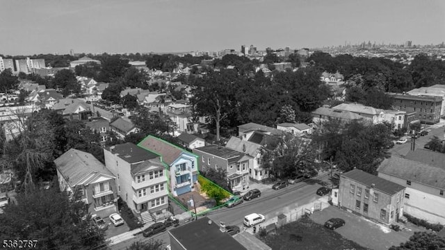 303-305 W Runyon St, Newark City, NJ 07108 - aerial overview of property's location featuring property parcel outlined