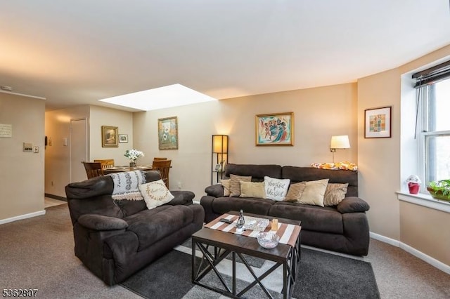 46A James St Unit B, Newark City, NJ 07102 - carpeted living area featuring baseboards