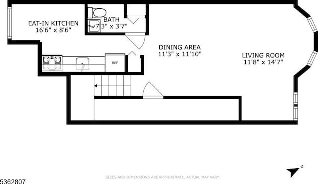 46A James St Unit B, Newark City, NJ 07102 - property floor plan