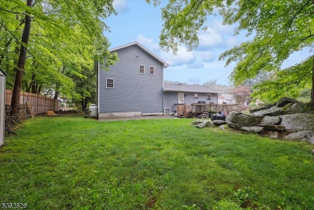 13 Oklahoma Trl, Hopatcong Boro, NJ 07843 - back of house featuring a deck