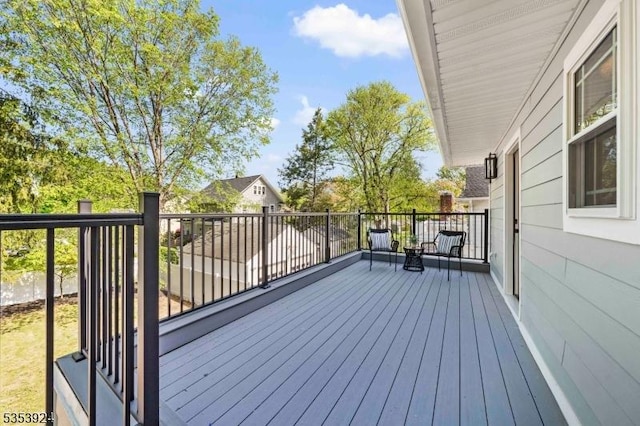 519 Lenox Ave, Westfield Town, NJ 07090 - view of deck