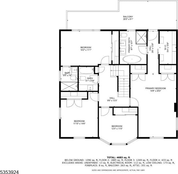 519 Lenox Ave, Westfield Town, NJ 07090 - room layout