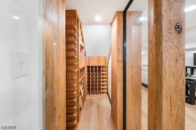 519 Lenox Ave, Westfield Town, NJ 07090 - wine cellar with wood finished floors and recessed lighting