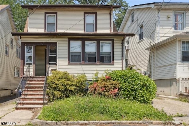 37 Philip Pl, Irvington Twp, NJ 07111 - traditional-style home featuring covered porch