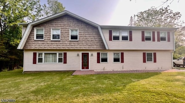 89 Mackerley Rd, Green Twp, NJ 07860 - view of front of property with a front lawn and a patio area