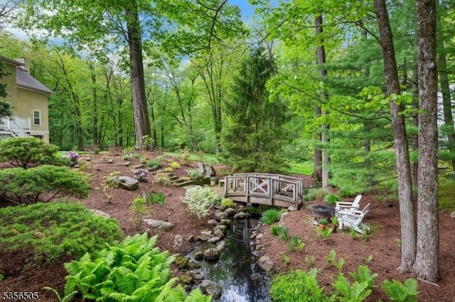 34 Crane Rd, Mountain Lakes Boro, NJ 07046 - view of yard