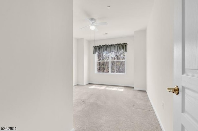1206 Conrad Way, Franklin Twp, NJ 08873 - carpeted empty room with baseboards and ceiling fan