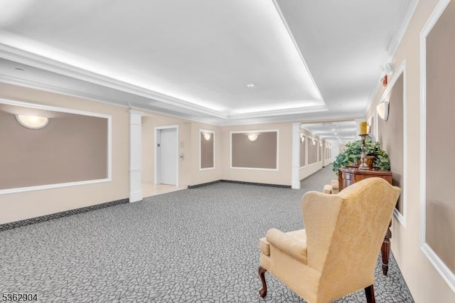 1206 Conrad Way, Franklin Twp, NJ 08873 - building lobby featuring crown molding