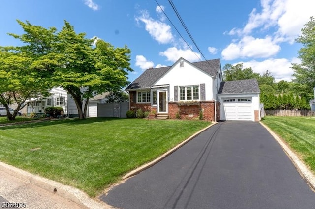 550 Melrose Ave, South Plainfield Boro, NJ 07080 - view of front of property with brick siding, driveway, an attached garage, and entry steps